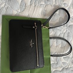 Kate Spade New York Black Wristlet 