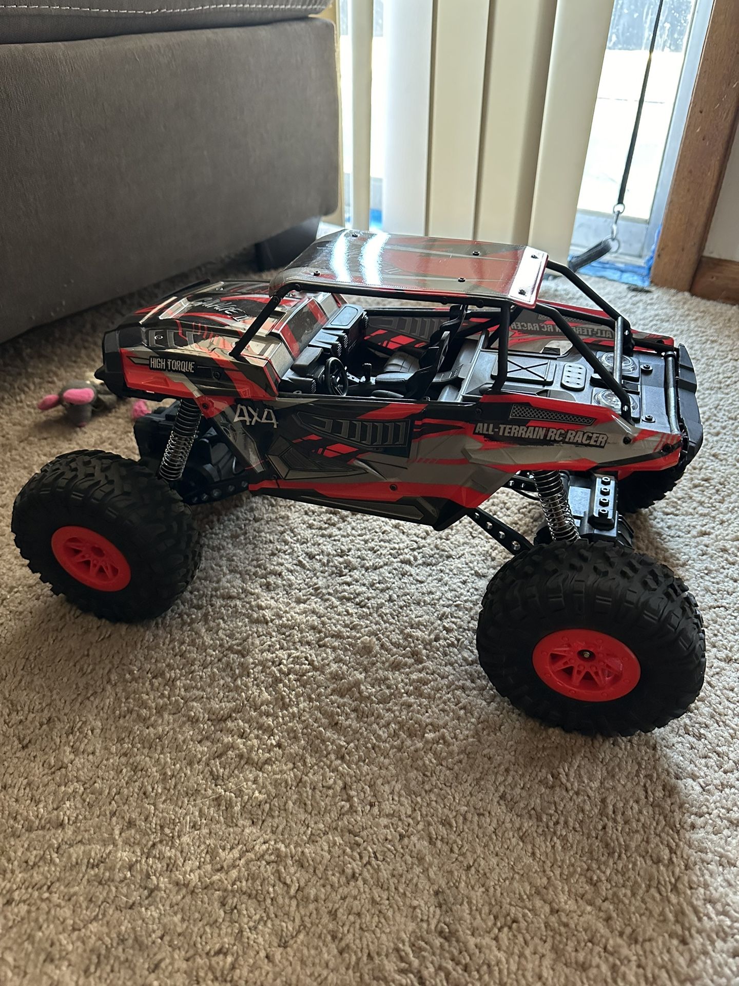 SAVAGE II 1:10 SCALE ALL-TERRAIN RC RACER, RED **comes With Everything read Desc