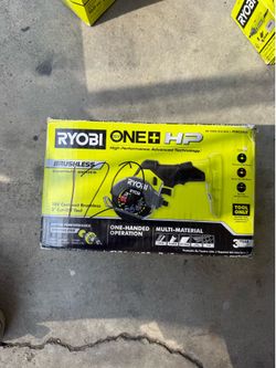 Ryobi compact brushless 3” cut off