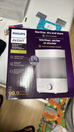 Philips Avent Premium Baby Bottle Sterilizer with Dryer- Esterilizador