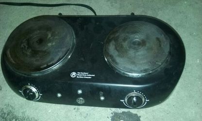 Portable electronic 2 pans works very good