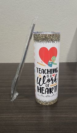 Teacher appreciation tumbler
