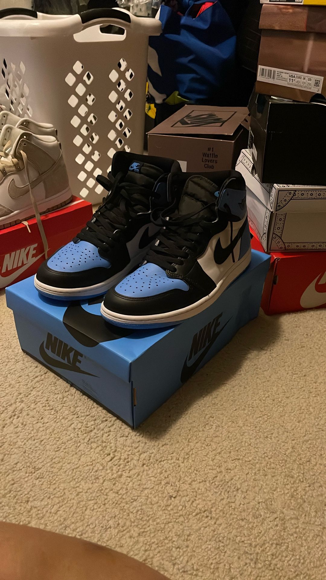 Jordan 1 High UNC Toe