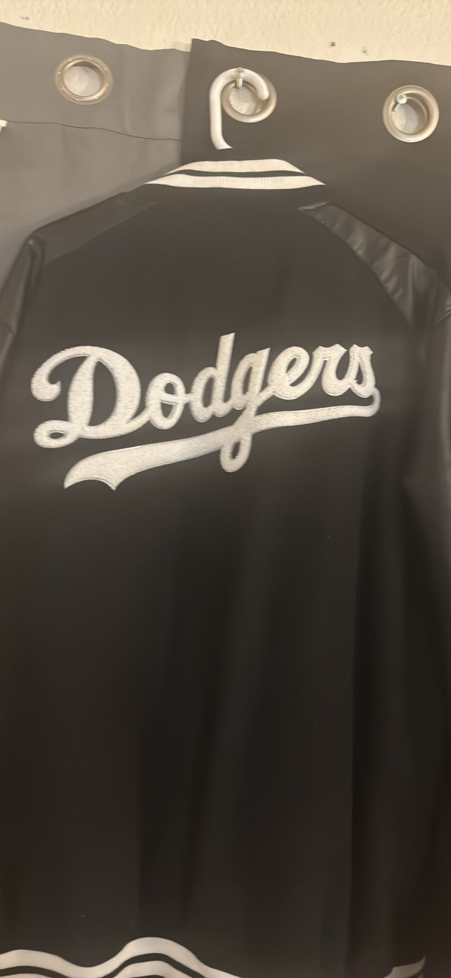Los Angeles Dodgers Ginuwine, Leather And Wool Jacket, X2L