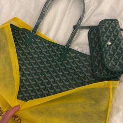 Goyard Green Bag