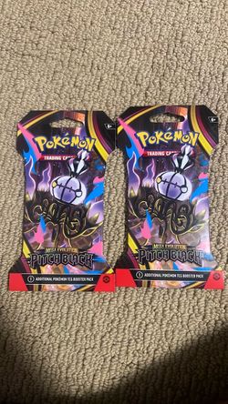 Pokémon TCG Mega Evolution Pitch Black Booster Packs x2