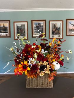 Handmade Fall Floral Arrangement