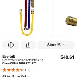 Water Heater Installation Kit