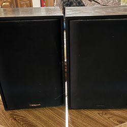 Klipsch Black Satin Speakers