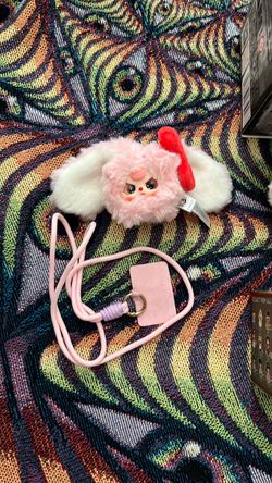 Baby three phone lanyard