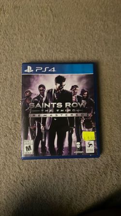 Saints Row The Third Remastered PS4
