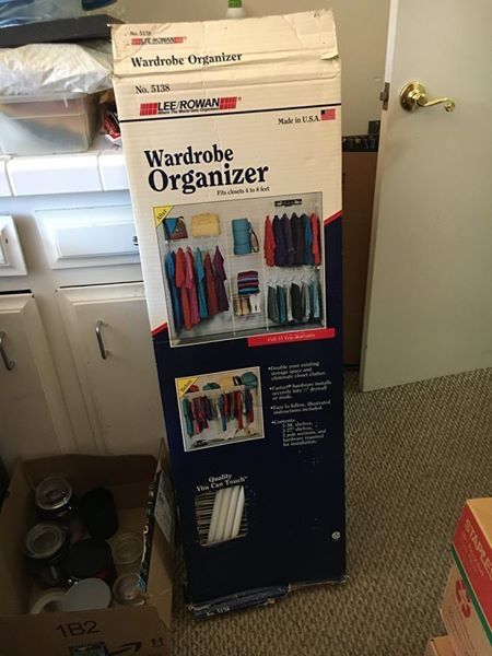 Lee/Rowan Wardrobe Organizer - NEW in box