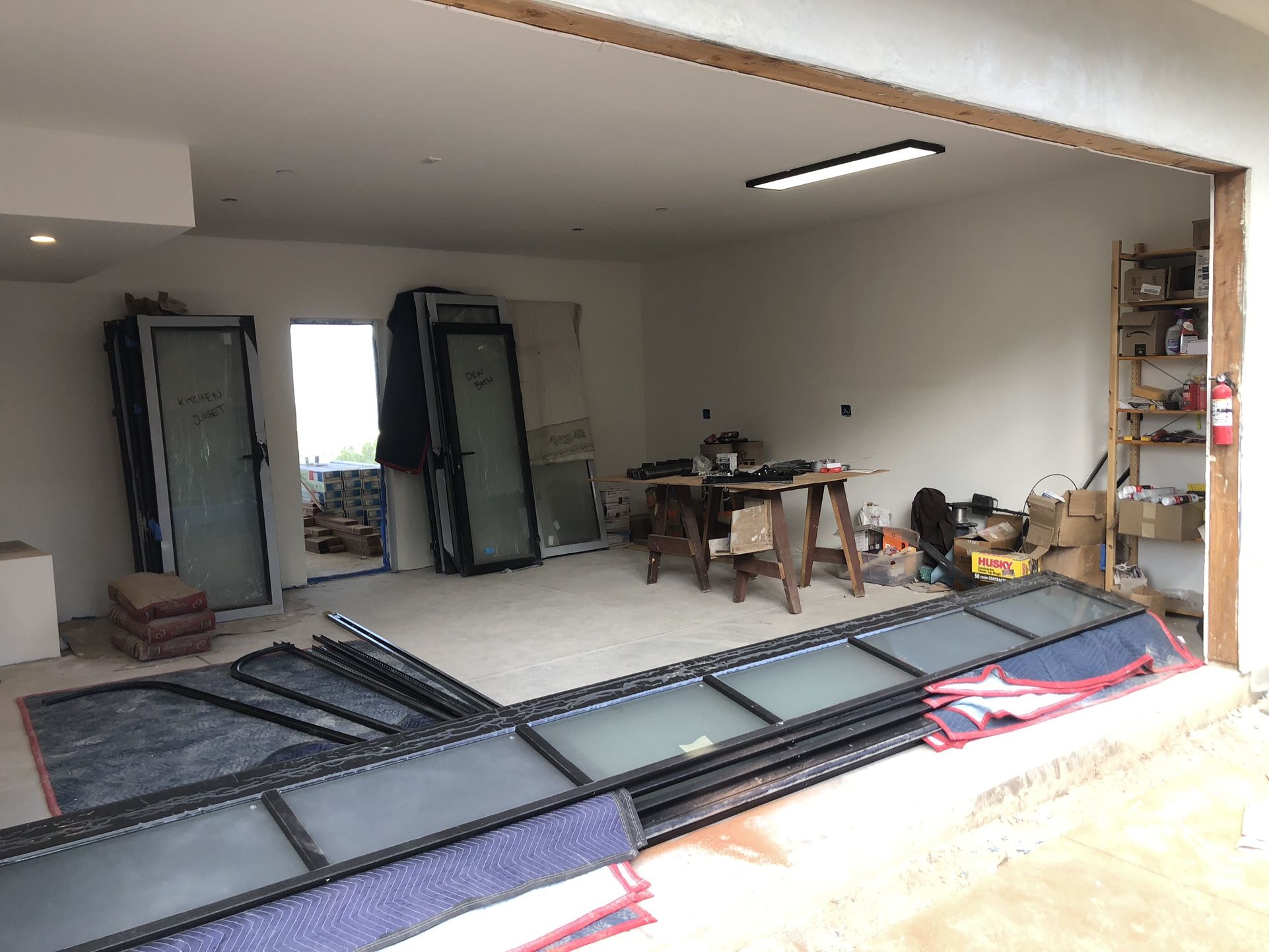 Garage Door Spring And Opener Adjustment And Replace