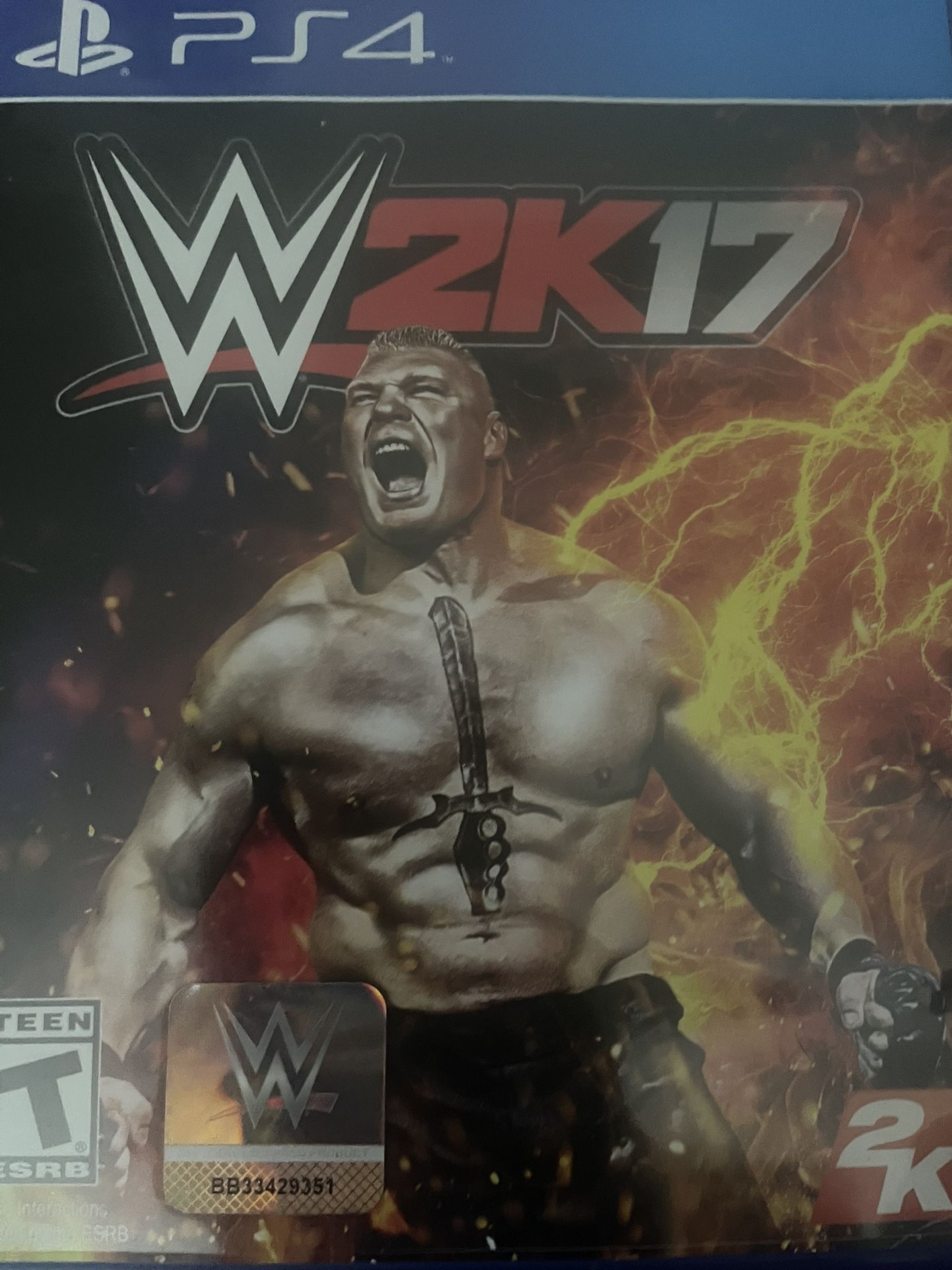 WWE 2K17 PS4