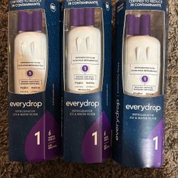 3pack Refrigerator Ice And Water filter EVERYDROP 