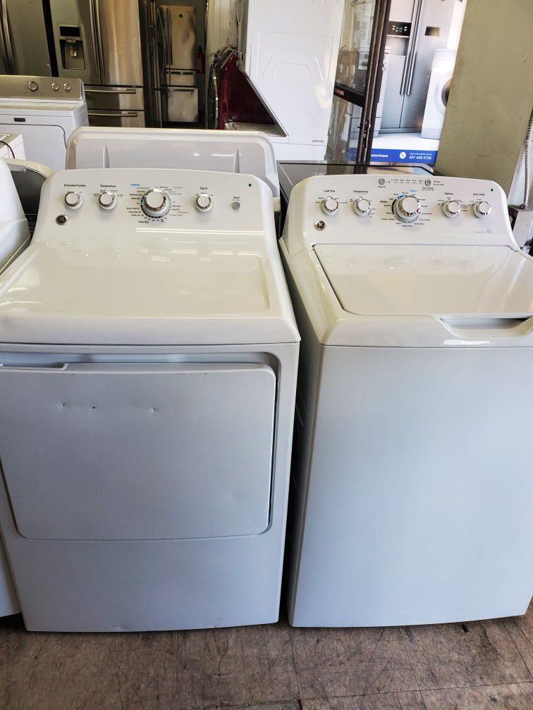 GE Set Washer And Dryer 