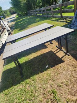 Aluminum folding tables heavy duty