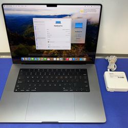 Apple MacBook Pro (16.2-inch, M1 Pro, 16GB RAM, 512GB SSD) - Space Gray
