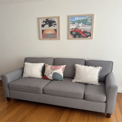 Pottery Barn Cameron Sleeper Sofa – Good Condition, Gray Fabric - San Francisco, CA