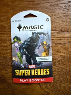 Magic: The Gathering x Marvel Super Heroes Play Booster – Sealed