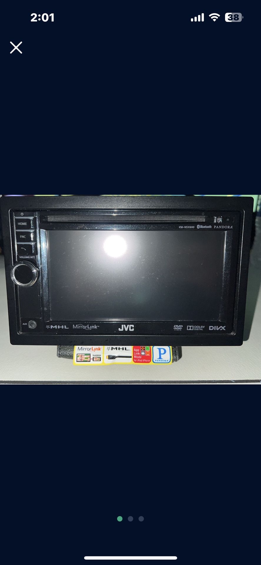 Jvc 6.1 Touchscreen