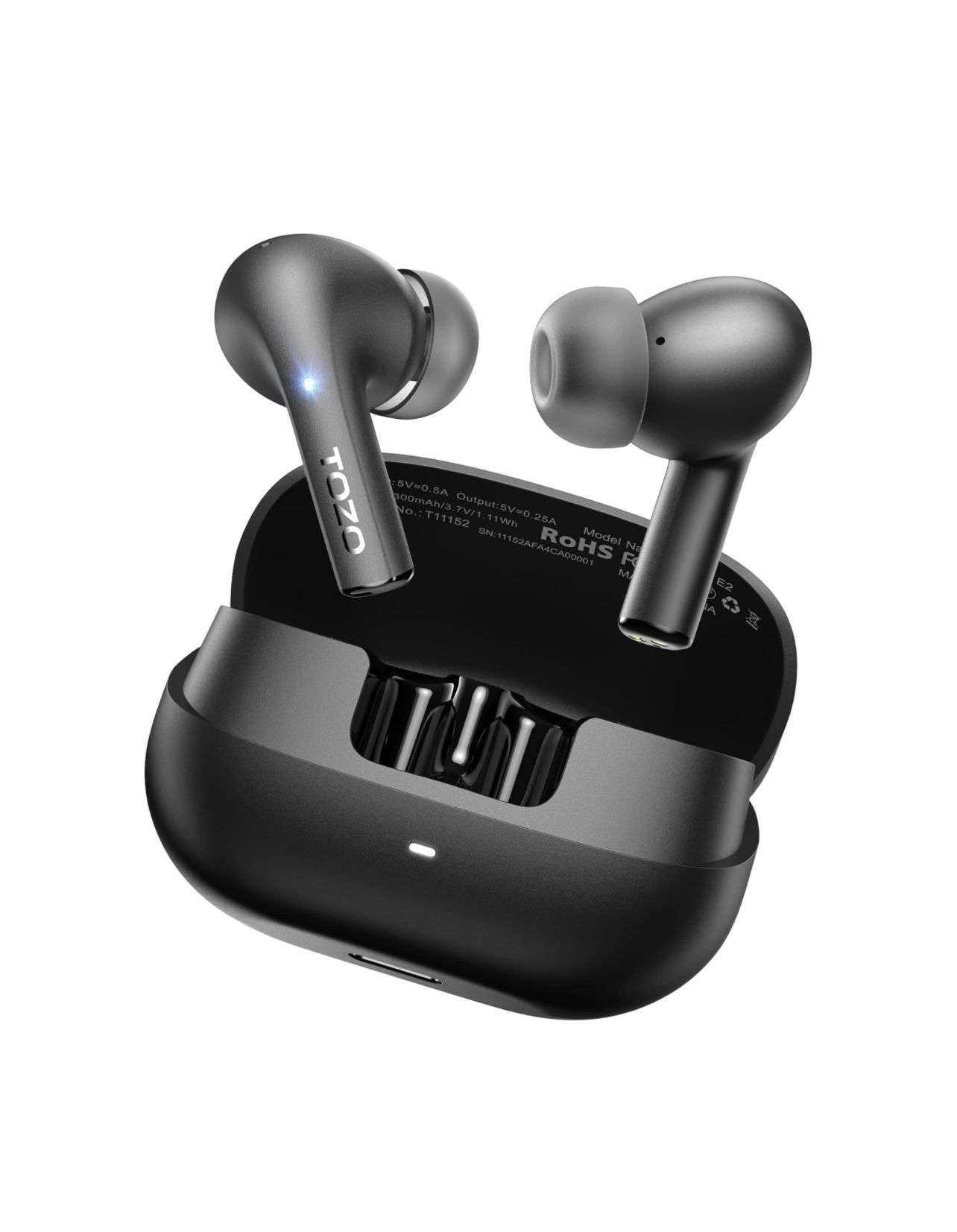 E2 Wireless Earbuds 10mm Drivers with Powerful Bass