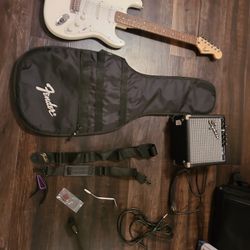 Electric Guitar White