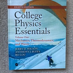 Textbook College Physics Essentials Volume 1