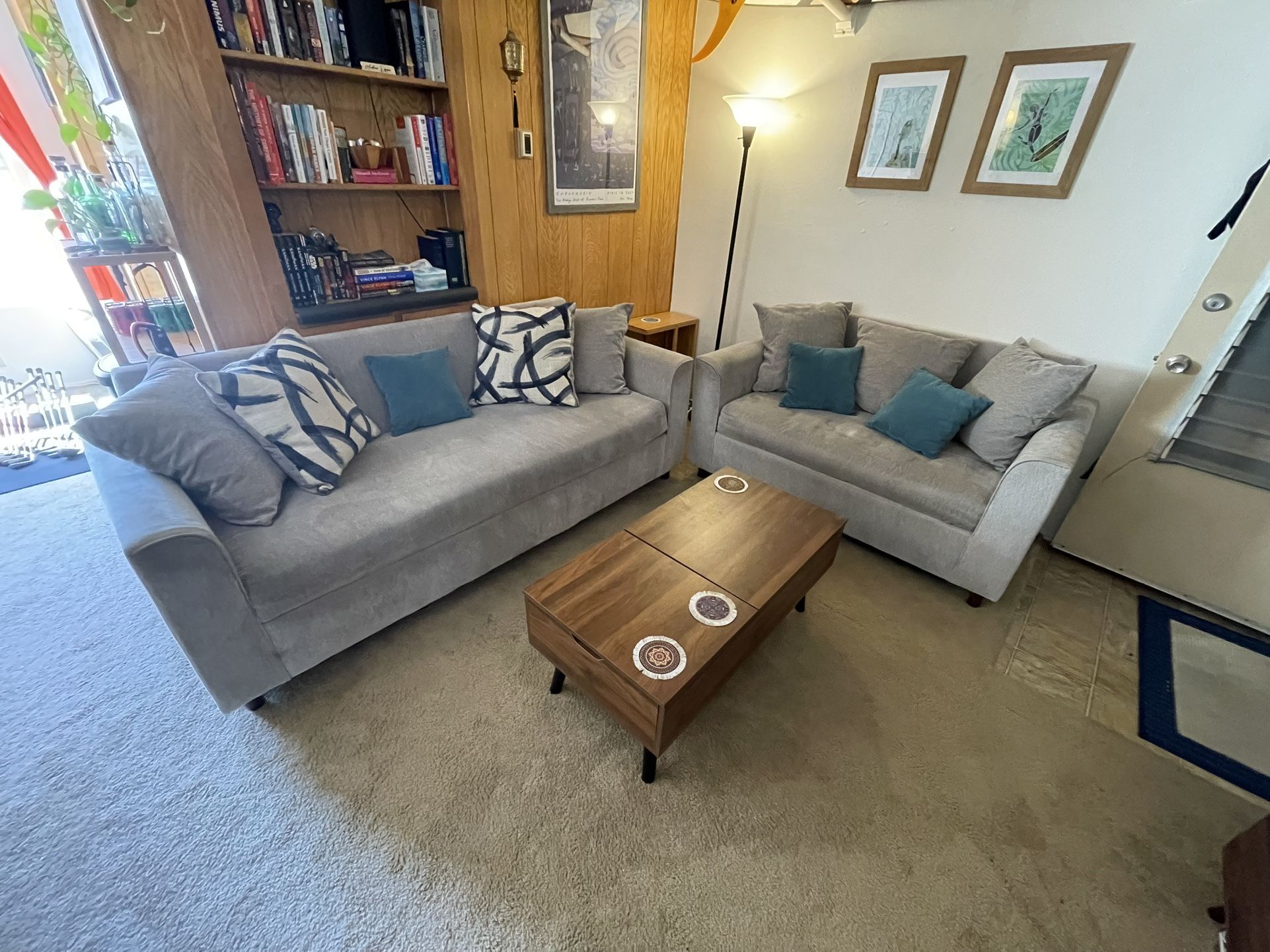Sofa Set - Couch And Loveseat Combo - TAKE IT TODAY!