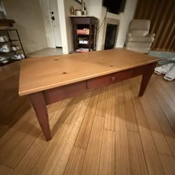 Coffee Table With Drawer