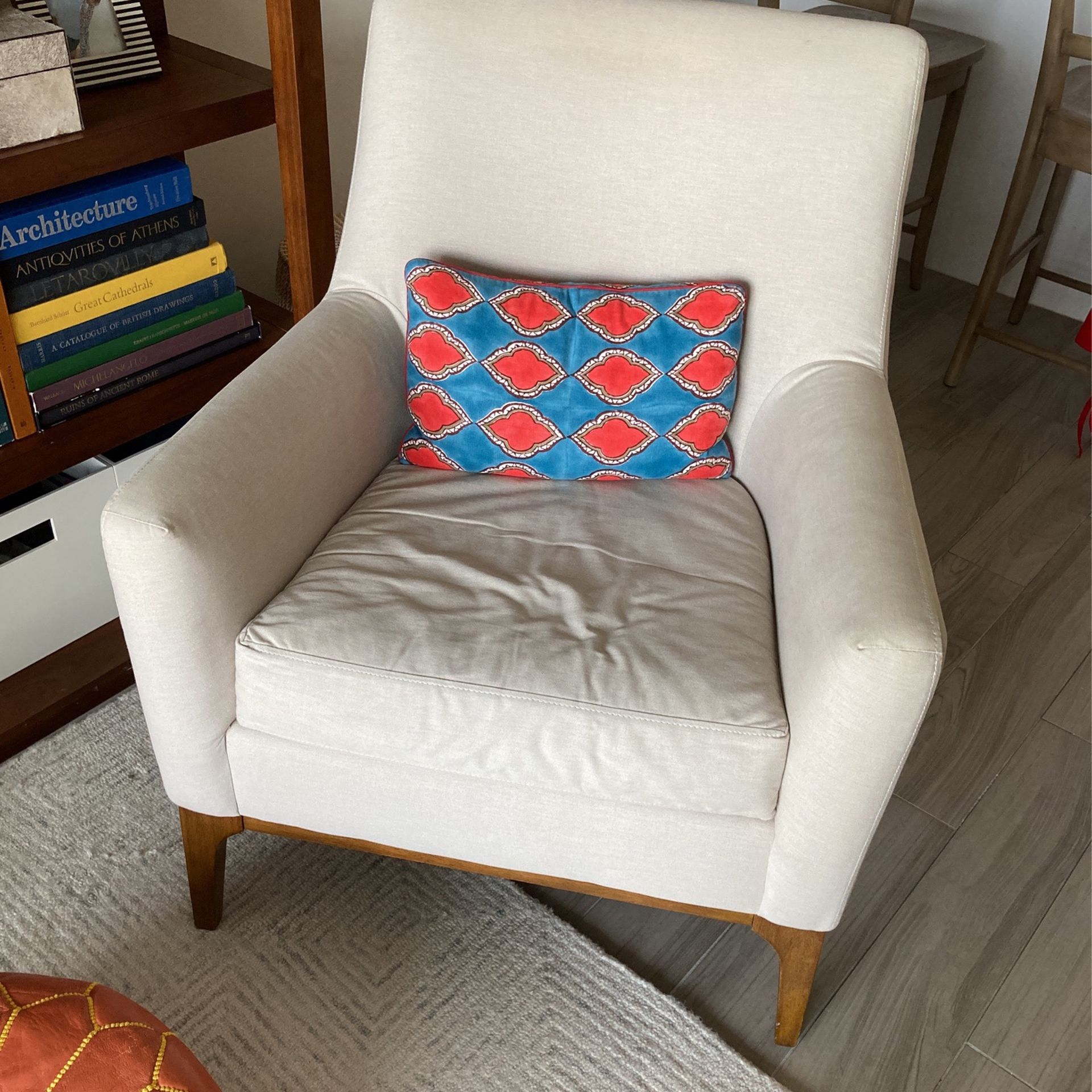 FREE chair from West Elm - Needs to be re-upholstered