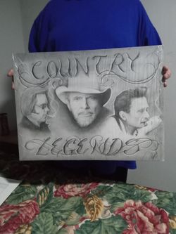 Outlaw Country Drawings