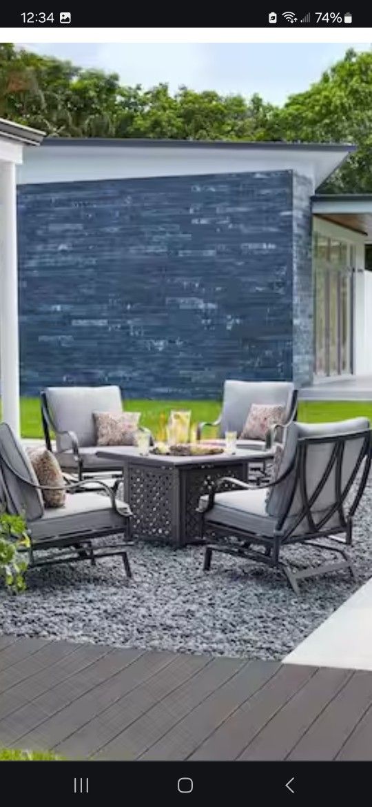 Hampton Bay Outdoor Fire Pit NEW