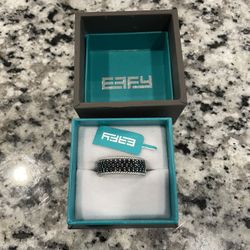 Effy Black Diamond Wedding Band