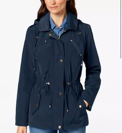 Charter Club Women's Size XS Water-Resistant Hooded Anorak Jacket MSRP $99 Blue West Las Vegas See My Listings Summerlin