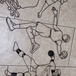 METAL SPORTS FIGURES