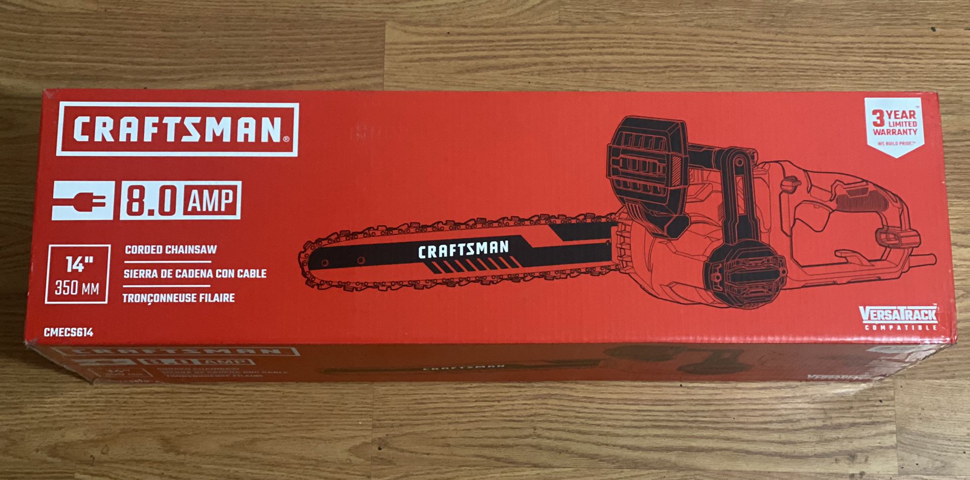 CRAFTSMAN 14-in Corded Electric 8 Amp Chainsaw