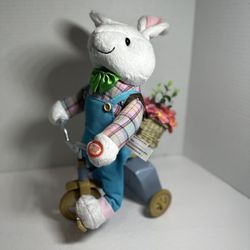 Cottondale Easter Animated Riding Bunny on  Tricycle Plays Music 
