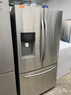 Samsung French door in stainless steel