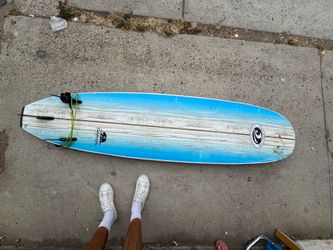 8ft Soft Top Longboard | California Board Co. | Fin + Leash Included