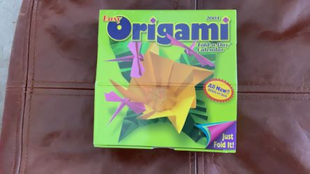 Origami Kit And 2004 Calendar .  