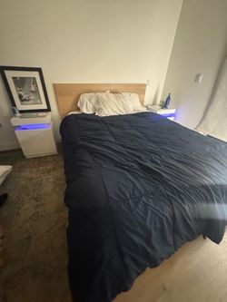 Bed and bed frame