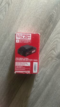 Hyper Tough HT Charge 20V Max 2.0Ah Lithium-lon Battery Pack