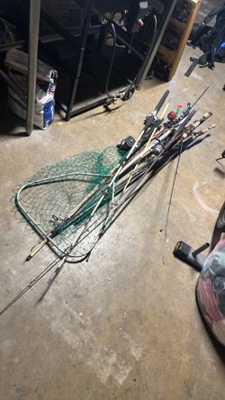 Fishing rots and net