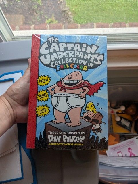 Captain Underpants Set Books 1-3