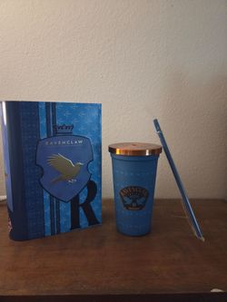 Harry Potter Ravenclaw book and Drink cup