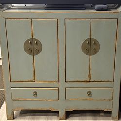 Japanese Style Solid Wood Hutch