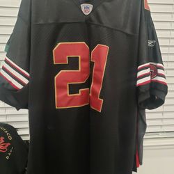 RARE 49ERS RBK GORE STITCHED JERSEY SIZE 56