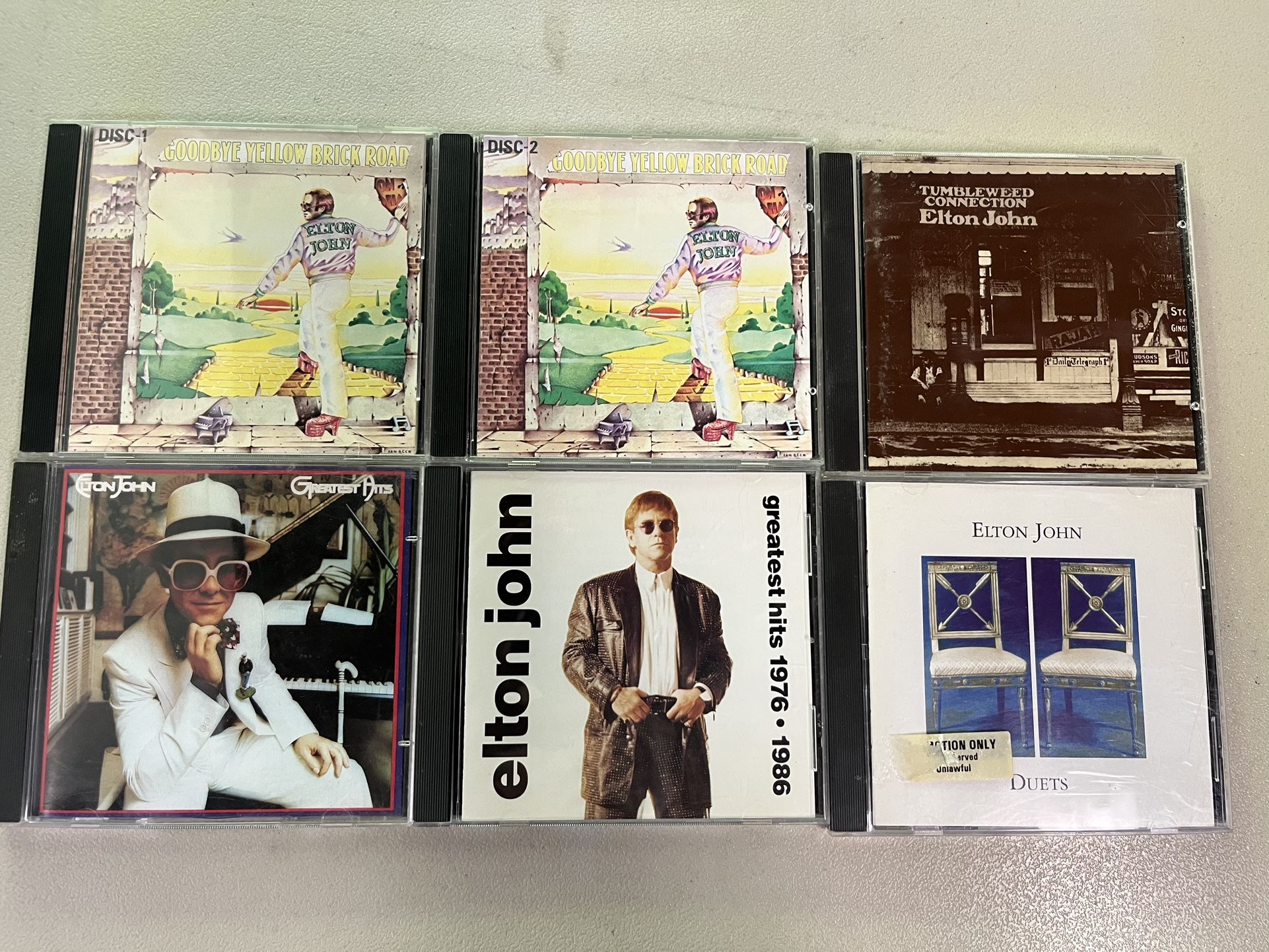 6-Elton John CD’s