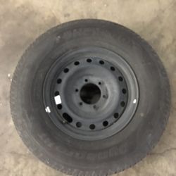 1 Toyota Tacoma  SPARE  wheel  265 65 17 265/65/r17 SINGLE  2020 2021 2022  6 x 5.5 steelies